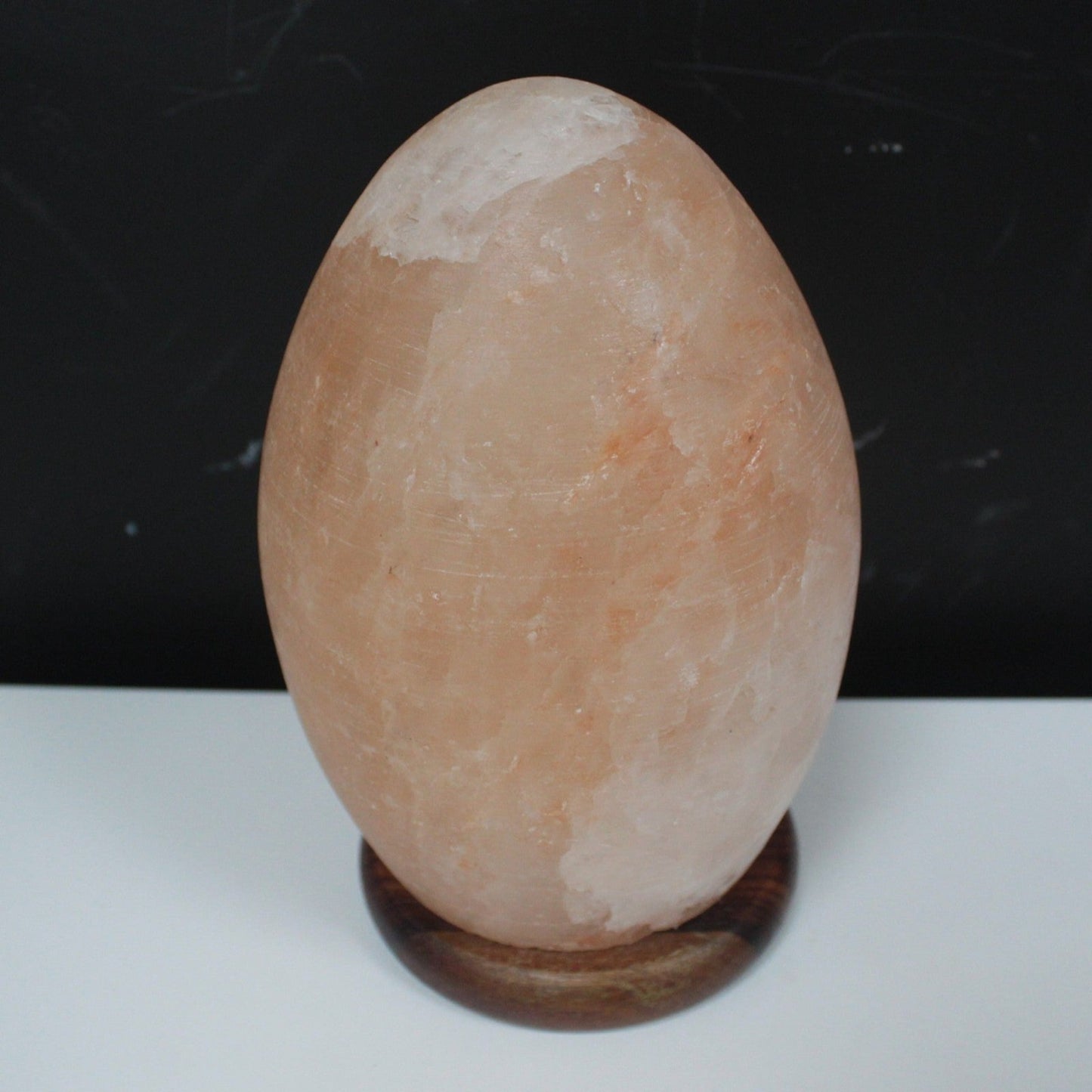 Ovale Himalaya-Salzlampe