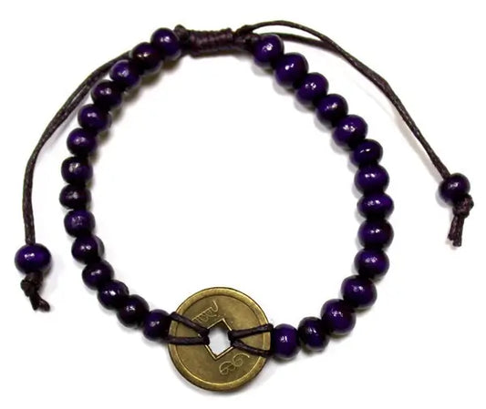 Fen-Shui-Armband - violett
