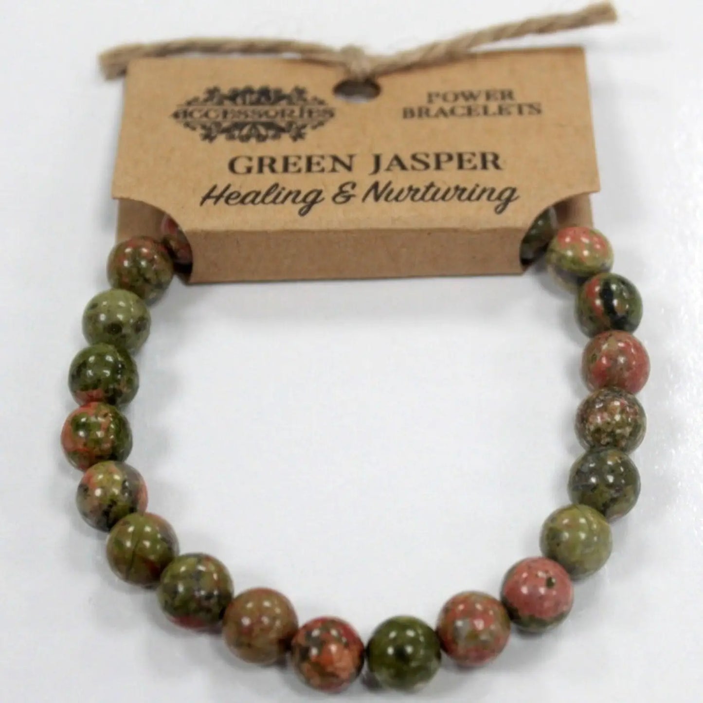 Grüner Jaspis Armband