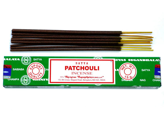 Satya-Räucherstäbchen - Patchouli