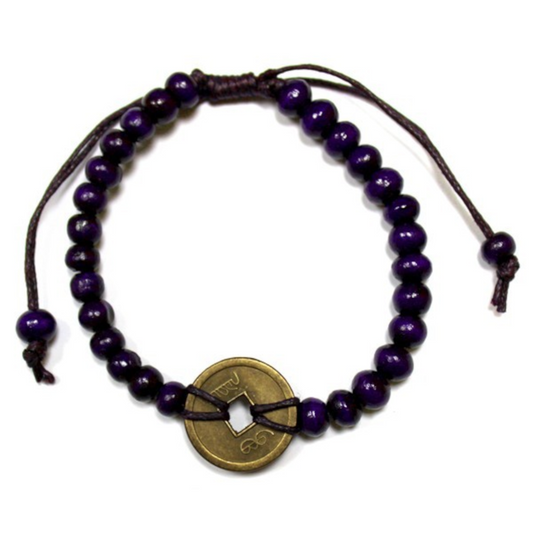 Feng-Shui-Armband violett